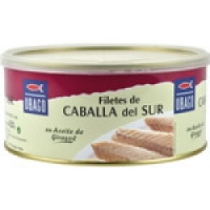 UBAGO filetes de caballa en aceite vegetal lata 620 g neto e 6.95 €