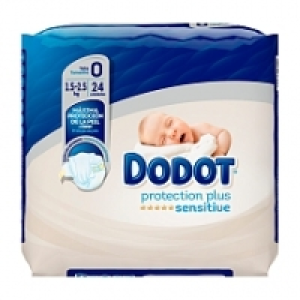 Dodot - Pañales Sensitive Recién Nacido T0 (1.5-2.5 kg) 24 u