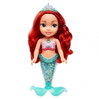 Toysrus  Princesas Disney - Ariel - Muñeca Luces y Purpurina