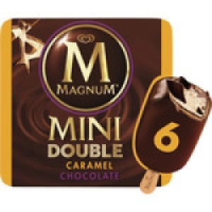 MAGNUM Mini Double helados con doble caramelo y chocolate si 2.99 €