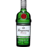 Hipercor  TANQUERAY London Dry ginebra inglesa botella 70 cl