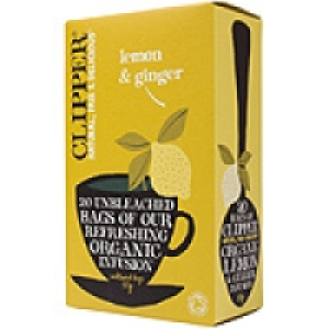 CLIPPER infusión ecológica de limón y jengibre envase 20 bol 3.16 €