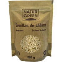 Hipercor  NATURGREEN semillas de cáñamo ecológicas envase 200 g
