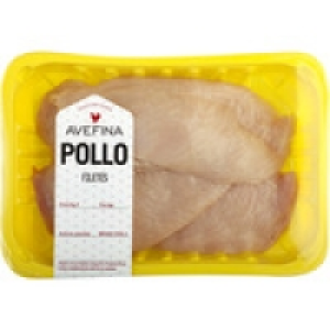 AVEFINA filetes de pechuga de pollo peso aproximado bandeja  3.48 €