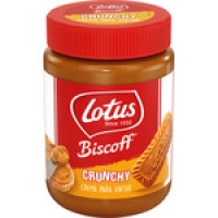 Hipercor  LOTUS Biscoff Crunchy crema para untar de galleta crujiente 