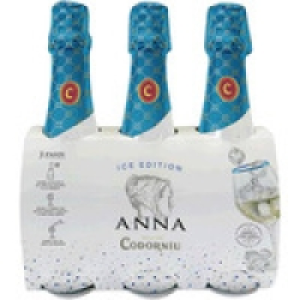 ANNA CODORNIU ICE EDITION cava semi seco pack 3 botellas 20