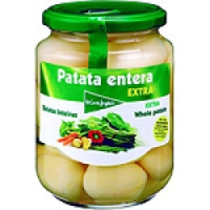 EL CORTE INGLES patata entera extra frasco 450 g neto escurr