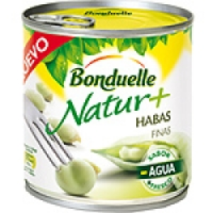 Hipercor  BONDUELLE Natur+ habas finas lata 265 g neto escurrido