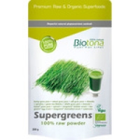 Hipercor  BIOTONA Supergreens jugo de plantas frescas en polvo depurat