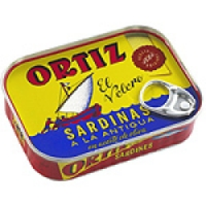 ORTIZ sardinas en aceite de oliva a la antigua lata 100 g ne 2.49 €