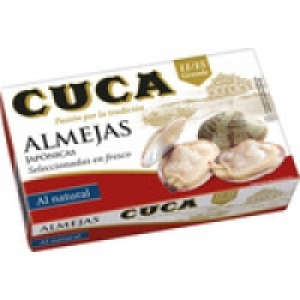 CUCA almejas al natural seleccionadas en fresco 11-15 piezas 7.25 €