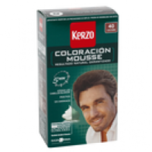 Mousse tinte para hombre Castaño Nº 40 caja 1 ud