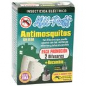 insecticida eléctrico antimosquitos aparato + recambio caja