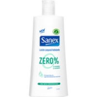 Hipercor  SANEX loción corporal hidratante Zero% para piel seca deshid