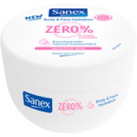Hipercor  SANEX crema hidratante cuerpo y cara Zero% piel sensible tar