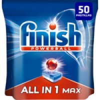 Hipercor  FINISH Calgonit detergente lavavajillas Power Ball todo en 1