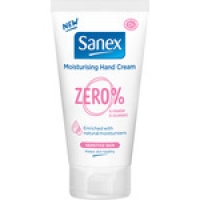 Hipercor  SANEX crema de manos hidratante Zero% para piel sensible 0% 