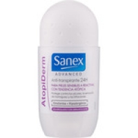 Hipercor  SANEX Advanced desodorante roll-on Atopiderm para pieles sen