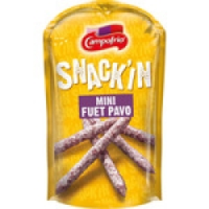 CAMPOFRIO Snack´in mini sticks de fuet de pavo para picar si 1.40 €