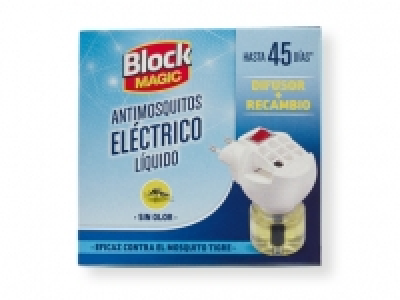 Block Magic® Antimosquitos eléctrico + recambio 3.79 €