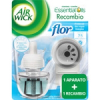 Hipercor  AIR WICK ambientador eléctrico Flor Frescor de ropa limpia a