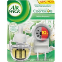 Hipercor  AIR WICK ambientador eléctrico White Bouquet aparato + recam