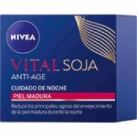 Hipercor  NIVEA Vital Soja crema de noche Anti-Age para piel madura ta