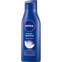 Hipercor  NIVEA body milk nutritivo con aceite de almendras para piel 