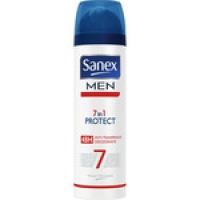 Hipercor  SANEX Men desodorante 7 en 1 Protect anti-transpirante 48h s
