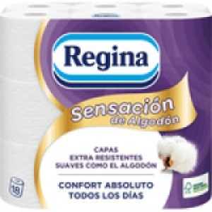 REGINA papel higiénico sensación de algodón 3 capas paquete  9.49 €