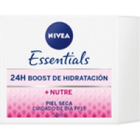 Hipercor  NIVEA Essentials crema 24h boost de hidratación + nutre piel
