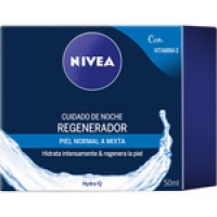 Hipercor  NIVEA cuidado de noche regenerador con vitamina E para piel 