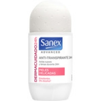 Hipercor  SANEX Advanced desodorante roll-on Derma Cuidado 24h para pi