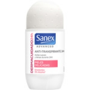 Hipercor  SANEX Advanced desodorante roll-on Derma Cuidado 24h para pi