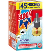 Hipercor  BLOOM Max insecticida volador eléctrico moscas y mosquitos r