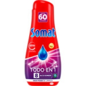 SOMAT detergente lavavajillas Todo En 1 gel 8 acciones botel 8.69 €