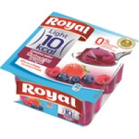 Hipercor  ROYAL gelatina light 10 kcal sabor a frutas del bosque 0% az