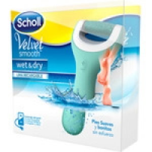 DR. SCHOLL Velvet Smooth Wet & Dry lima electrónica recargab