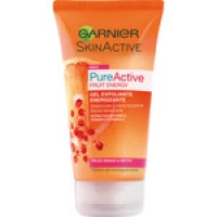 Hipercor  GARNIER Skin Active Pure Active gel exfoliante Fruit Energy 