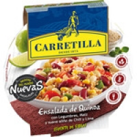 Hipercor  CARRETILLA ensalda de Quinoa con legumbre y maíz envase 230 