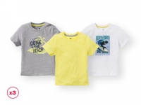Lidl  Lupilu® Camiseta de colores niños pack 3 100% algodón