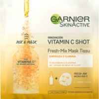 Hipercor  GARNIER Skin Active mascarilla de tejido Fresh-Mix Vitamin C