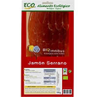 Hipercor  BIOOMNIBUS jamón serrano en lonchas ecológico envase 100 g