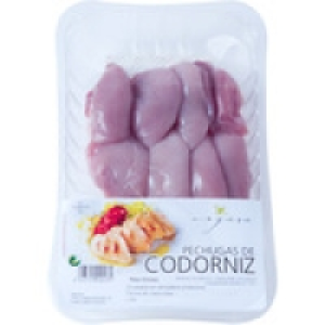 Hipercor  URGASA pechuguitas de codorniz 8 unidades bandeja 180 g