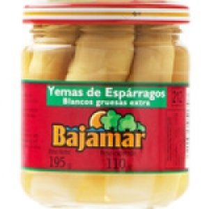 BAJAMAR yemas de espárragos extra gruesos frasco 110 g neto