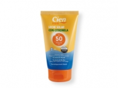 Lidl  Cien® Sun® Leche solar con citronela