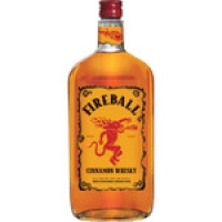 Hipercor  FIREBALL licor de whisky con canela botella 70 cl