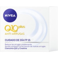 Hipercor  NIVEA Q-10 plus crema cuidado de día antiarrugas FP-15 tarro