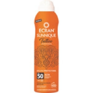 Hipercor  ECRAN Sunnique bruma protectora Tattoo SPF-50 resistente al 