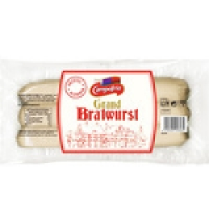 CAMPOFRIO salchichas Gran Bratwurst cocidas y ahumadas recet 3.20 €